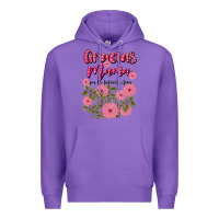 Purple gracias mama por tu infinito amor Premium Hoodie - JahusDesignShop