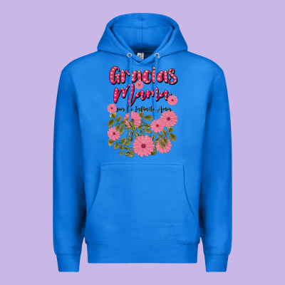 Gracias Mama Por Tu Infinito Amor Premium Hoodie Designed By Jahusdesignshop
