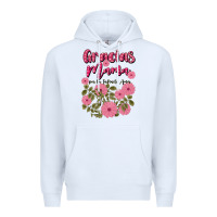 White gracias mama por tu infinito amor Premium Hoodie - JahusDesignShop
