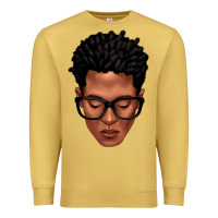 Antique Gold black man portrait Premium Sweatshirt - texasbilliewilder