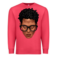 Cardinal black man portrait Premium Sweatshirt - texasbilliewilder