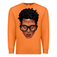 Carrot black man portrait Premium Sweatshirt - texasbilliewilder