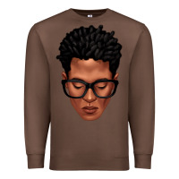 Chestnut black man portrait Premium Sweatshirt - texasbilliewilder