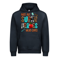 Navy not all super heroes wear capes Urban Hoodie - AdoDesignShop