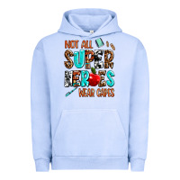 Pigment Grape Ice not all super heroes wear capes Urban Hoodie - AdoDesignShop