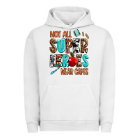 Pigment Lunar Rock not all super heroes wear capes Urban Hoodie - AdoDesignShop