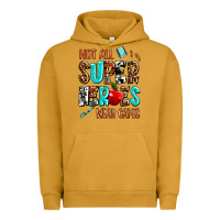 Pigment Peanut Butter not all super heroes wear capes Urban Hoodie - AdoDesignShop