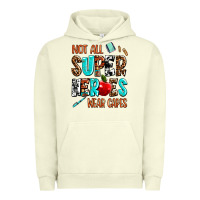 Pigment Pistachio not all super heroes wear capes Urban Hoodie - AdoDesignShop