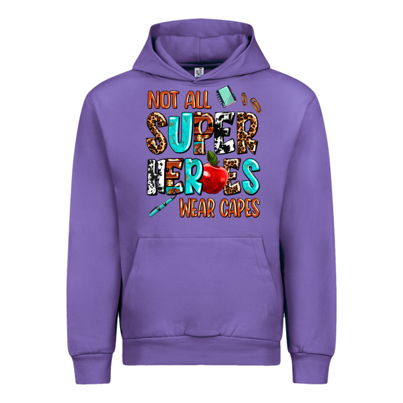 Not All Super Heroes Wear Capes Urban Hoodie by AdoDesignShop | Teevron