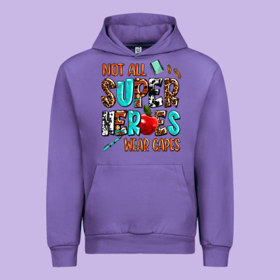 Not All Super Heroes Wear Capes Urban Hoodie Designed By Adodesignshop