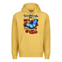 Antique Gold transformada por dios Premium Hoodie - JahusDesignShop