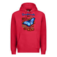 Cardinal transformada por dios Premium Hoodie - JahusDesignShop