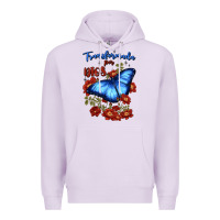 Lilac transformada por dios Premium Hoodie - JahusDesignShop