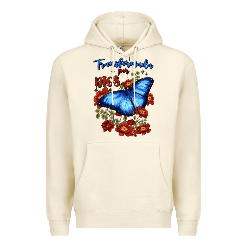 Transformada Por Dios Premium Hoodie by JahusDesignShop | Teevron
