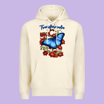 Transformada Por Dios Premium Hoodie Designed By Jahusdesignshop
