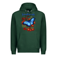 Sports Green transformada por dios Premium Hoodie - JahusDesignShop