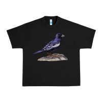 Black Lark Bunting Colorado State Bird Urban Heavy Tee - RanaPortraitStore