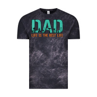 Cloud Black dad life is the best life Vintage Tee - Artiststas
