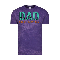 Cloud Purple dad life is the best life Vintage Tee - Artiststas