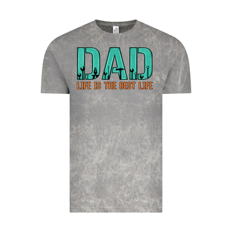 Dad Life Is The Best Life Vintage Tee by Artiststas | Teevron