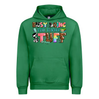 Emerald busy doing cool teacher stuff Urban Hoodie - AdoDesignShop