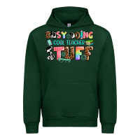 Foreset Green busy doing cool teacher stuff Urban Hoodie - AdoDesignShop