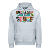 Heather Grey busy doing cool teacher stuff Urban Hoodie - AdoDesignShop