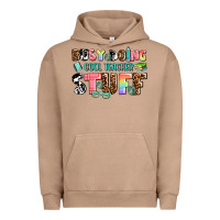 Pigment Burro busy doing cool teacher stuff Urban Hoodie - AdoDesignShop