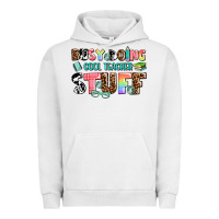 Busy Doing Cool Teacher Stuff Urban Hoodie | Teevron