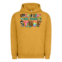 Pigment Peanut Butter busy doing cool teacher stuff Urban Hoodie - AdoDesignShop