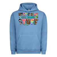 Pigment Pebble Blue busy doing cool teacher stuff Urban Hoodie - AdoDesignShop