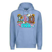 Colony Blue labor and delivery cna Premium Hoodie - JahusDesignShop