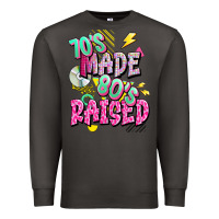 Smoke 70s made 80s raised Premium Sweatshirt - texasbilliewilder