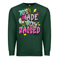 Sports Green 70s made 80s raised Premium Sweatshirt - texasbilliewilder
