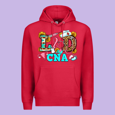 Labor And Delivery Cna Premium Hoodie Designed By Jahusdesignshop