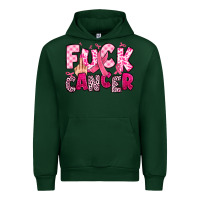 Forest Green fuck cancer Urban Hoodie - JahusDesignShop