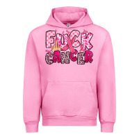 Fuchsia Pink fuck cancer Urban Hoodie - JahusDesignShop