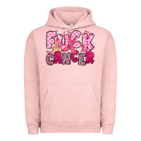Pigment Salmon fuck cancer Urban Hoodie - JahusDesignShop