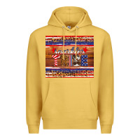 Antique Gold 4th of July sparkler tribe Premium Hoodie - HRA Design Shop