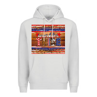 Dove Grey 4th of July sparkler tribe Premium Hoodie - HRA Design Shop