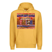 Mustard 4th of July sparkler tribe Premium Hoodie - HRA Design Shop