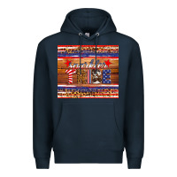 Navy 4th of July sparkler tribe Premium Hoodie - HRA Design Shop
