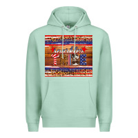 Seafoam 4th of July sparkler tribe Premium Hoodie - HRA Design Shop