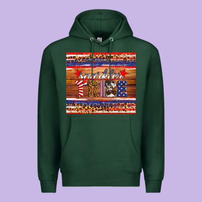4th Of July Sparkler Tribe Premium Hoodie Designed By Hra Design Shop