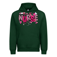 Forest Green breast cancer nurse Urban Hoodie - JahusDesignShop