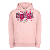 Pigment Salmon breast cancer nurse Urban Hoodie - JahusDesignShop
