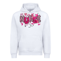 White breast cancer nurse Urban Hoodie - JahusDesignShop