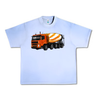 Grape Ice cement truck Urban Heavy Tee - Artiststas