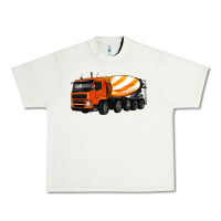 Pistachio cement truck Urban Heavy Tee - Artiststas