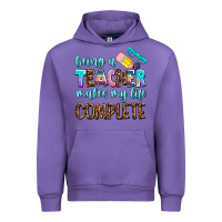 Tulip being a teacher makes my life complate Urban Hoodie - AdoDesignShop